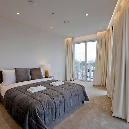 伦敦Kings Cross 2 Bed With City Views, Ac, Balcony公寓 外观 照片