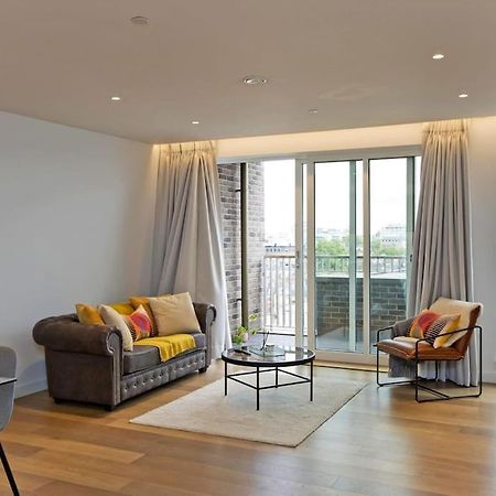 伦敦Kings Cross 2 Bed With City Views, Ac, Balcony公寓 外观 照片