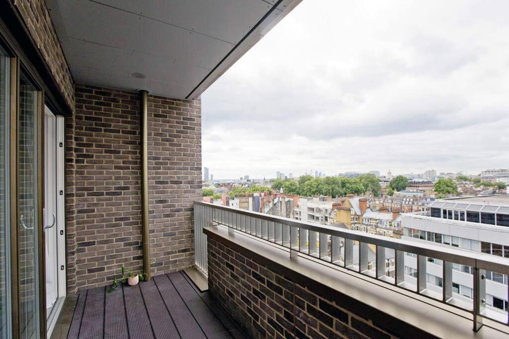 伦敦Kings Cross 2 Bed With City Views, Ac, Balcony公寓 外观 照片